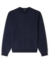 Laurent Crew Neck Wool Knit Top Navy - A.P.C. - BALAAN 2