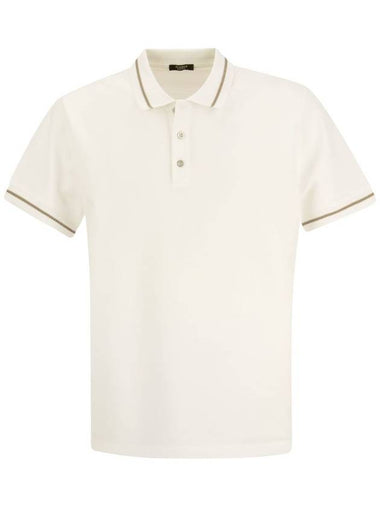 Cotton piqué polo shirt - PESERICO - BALAAN 1