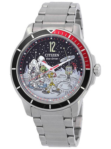 Citizen Mickey Astronaut Eco-Drive Men's Watch AW1709-54W - CITIZEN - BALAAN 1