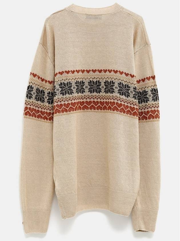 Snow Fair Isle Motif Sweater M2243BS - OUR LEGACY - BALAAN 3