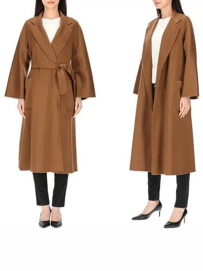 Ludmilla Icon Single Coat Tobacco - MAX MARA - BALAAN 2