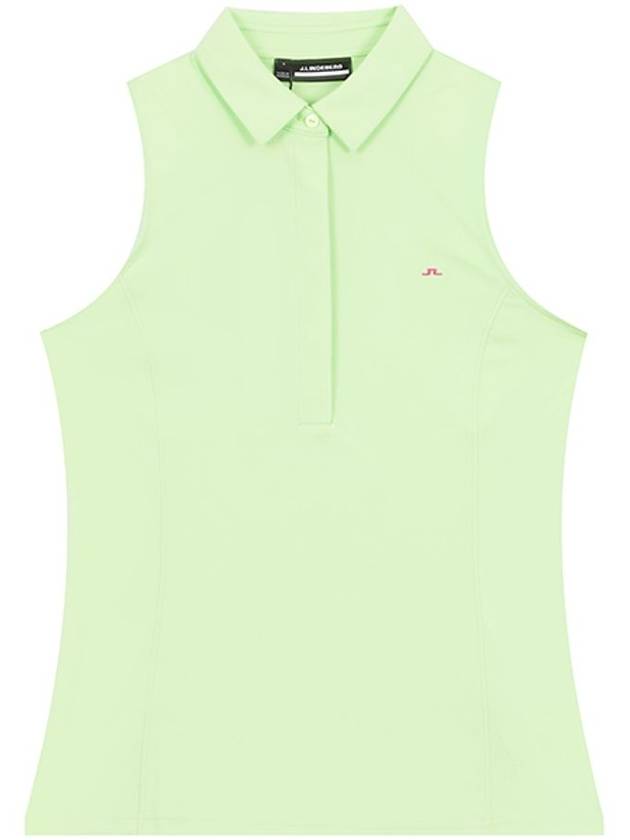 Genuine Women s Dena Sleeveless Top Paradise Green GWJT09009 M073 - J.LINDEBERG - BALAAN 1