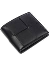 Intrecciato Cassette Half Wallet Black - BOTTEGA VENETA - BALAAN 6