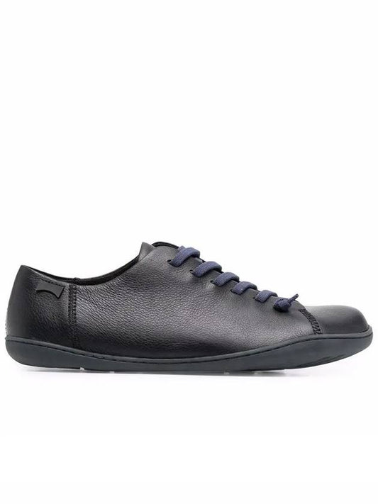 Peu Leather Low Top Sneakers Black - CAMPER - BALAAN 2