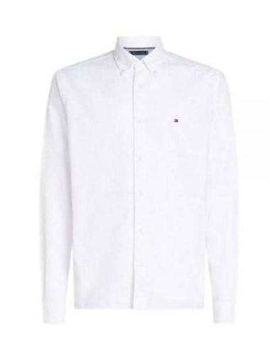 Long Sleeve Shirt MW35794L YCF White - TOMMY HILFIGER - BALAAN 1