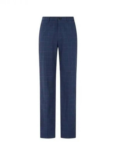 PS glen check pattern wool pants light navy 270074 - PAUL SMITH - BALAAN 1