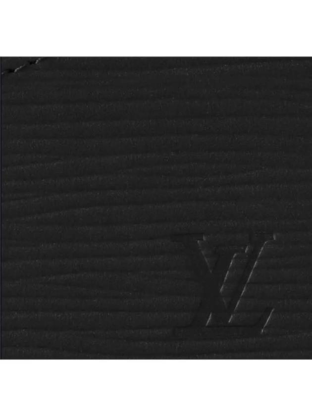 Neo Porte Cartes Leather Card Wallet Black - LOUIS VUITTON - BALAAN 4