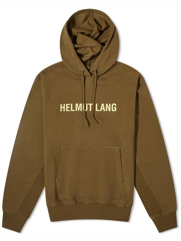 Hooded Sweatshirt N09HM519 F0X MILITARY GREEN - HELMUT LANG - BALAAN 1