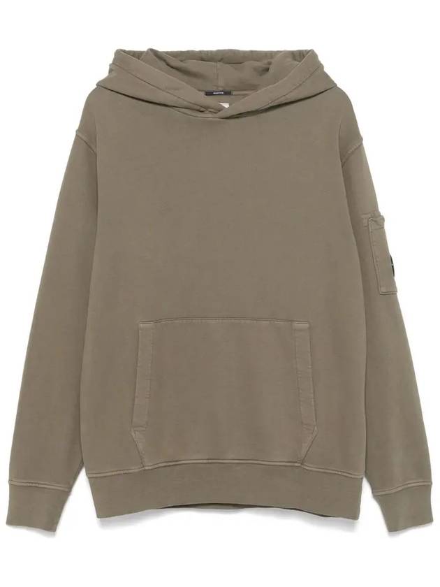 CP Company Signature Lens Detail Men s Brushed Fleece Hooded T shirt 17CMSS061A 359 - CP COMPANY - BALAAN 2