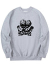 Twin Angel Sweatshirt Gray - RADINEO - BALAAN 1