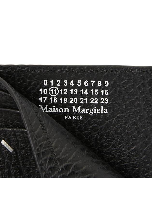 Stitch Card Wallet Black - MAISON MARGIELA - BALAAN 7