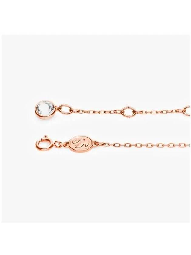 Iconic Swan Small Pendant Necklace Rose Gold - SWAROVSKI - BALAAN 5