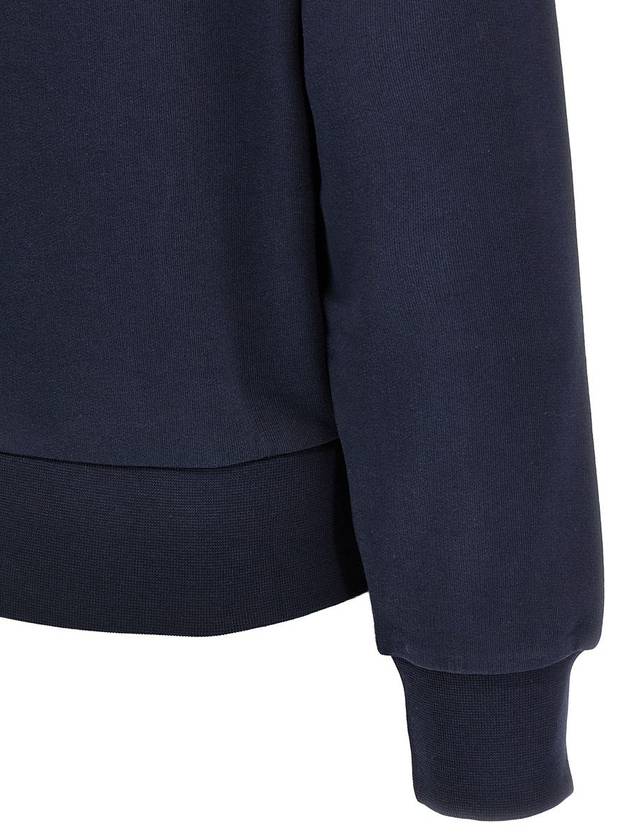 Rue Madame Cotton Sweatshirt Navy - A.P.C. - BALAAN 5