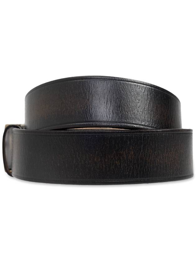 Dsquared2 Leather Belt, Men's, Brown - DSQUARED2 - BALAAN 3