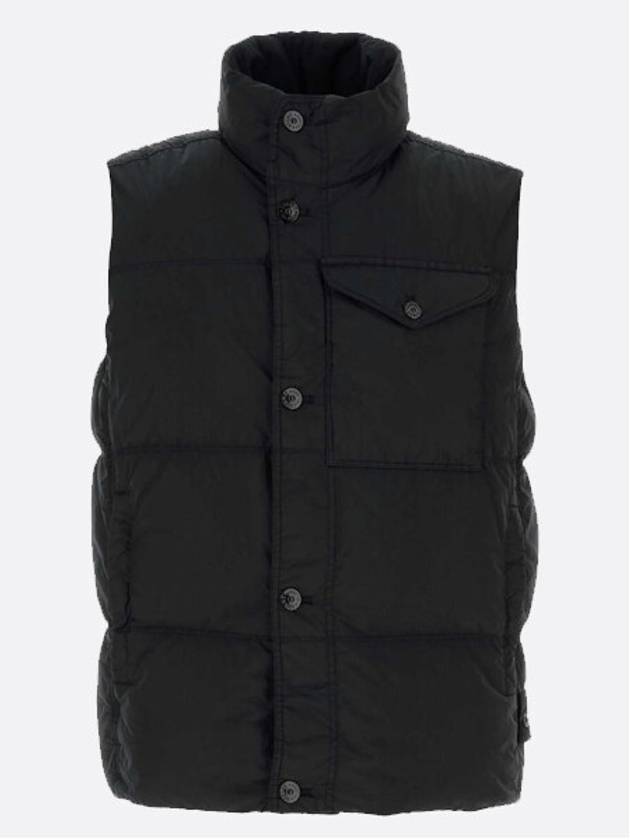 Crinkle Reps R-NY Down Vest Black - STONE ISLAND - BALAAN 2