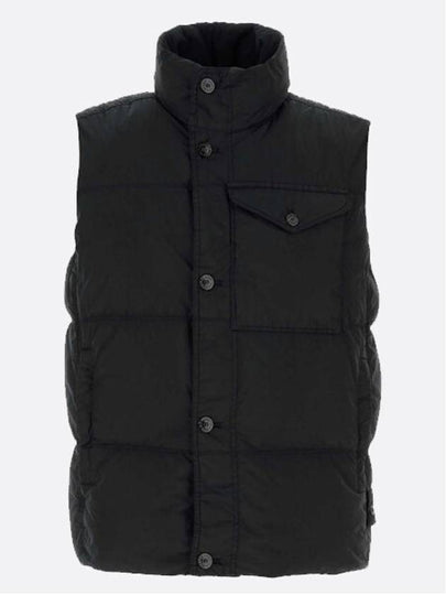 Crinkle Reps R-NY Down Vest Black - STONE ISLAND - BALAAN 2