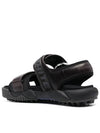 men's odd sea logo strap sandals black - OFF WHITE - BALAAN.