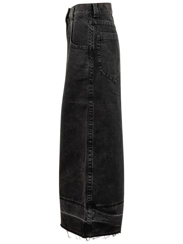 Palm Angels Jeans Skirt - PALM ANGELS - BALAAN 3