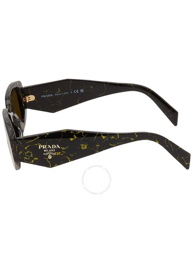 Prada Dark Brown Rectangular Ladies Sunglasses PR 17WSF 19D01T 51 - PRADA - BALAAN 3