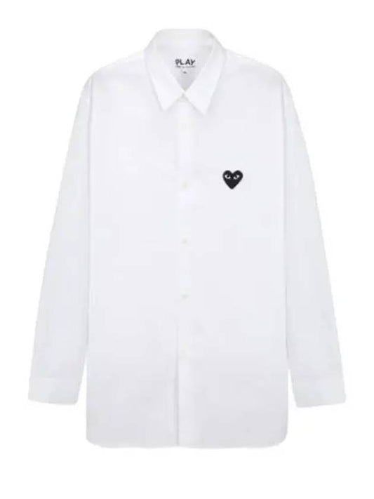 Black Heart Waffen Shirt Men s Long Sleeve - COMME DES GARCONS - BALAAN 1