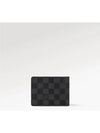 Slender Damier Half Wallet Grey - LOUIS VUITTON - BALAAN 7