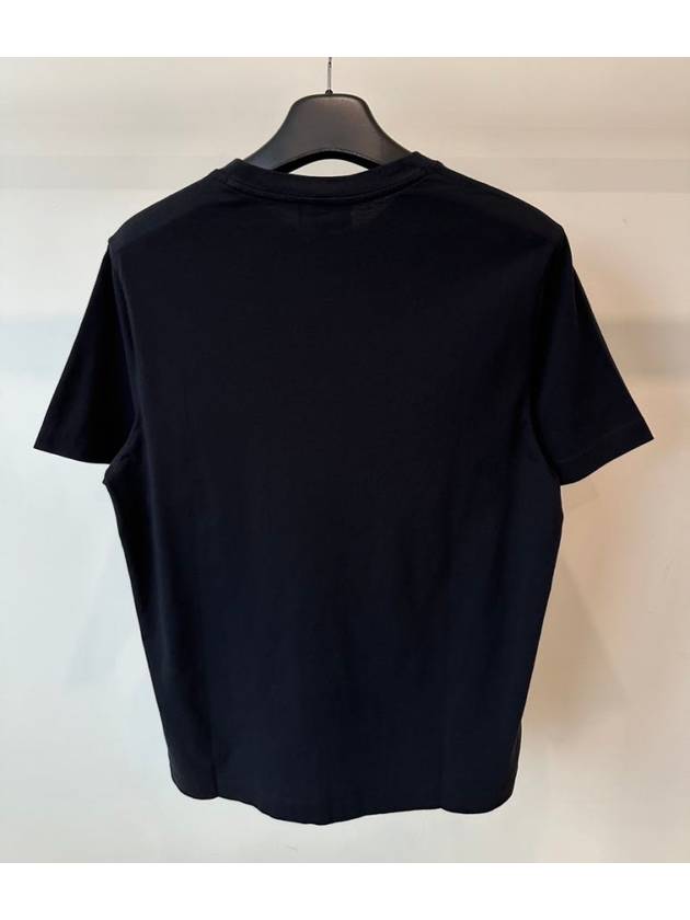 Speedy Fox Patch Comfort Short Sleeve T-Shirt Black - MAISON KITSUNE - BALAAN 4