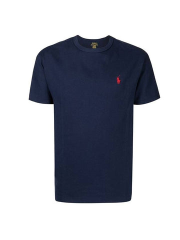 Pony Logo Classic Fit Short Sleeve T-Shirt Navy - POLO RALPH LAUREN - BALAAN.