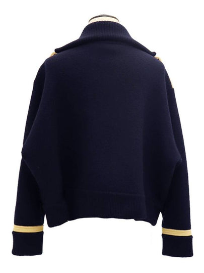 Navy gold knit - CELINE - BALAAN 2