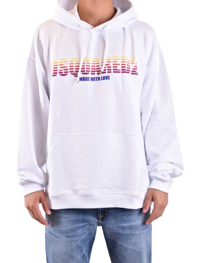 Sweater S71GU0655S25551 100 WHITE - DSQUARED2 - BALAAN 3