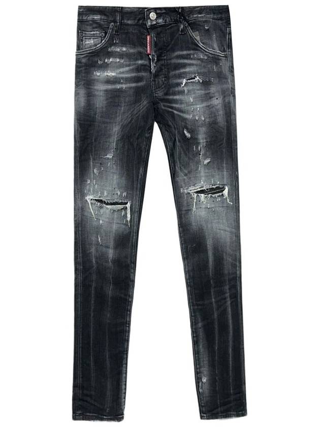 Men's Black Squat Cool Guy Denim Jeans - DSQUARED2 - BALAAN.