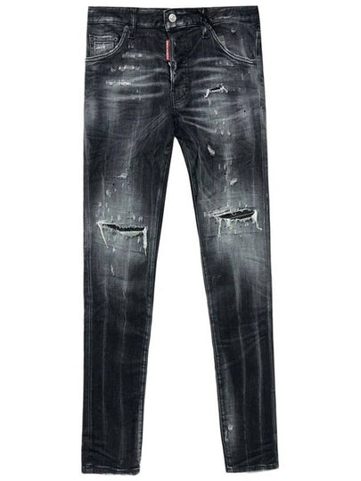 Men's Squat Cool Guy Jeans Black - DSQUARED2 - BALAAN 2