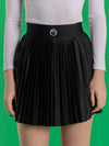 Pleated Skirt Shorts Ellie Skirt Black MCS23SK 05BK - MACKY - BALAAN 1