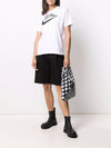 Black Nike Swoosh Logo Short Sleeve TShirt 1GT102 - COMME DES GARCONS - BALAAN 5