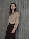 Tina Essential Shirt Beige - YOUNESS - BALAAN 1