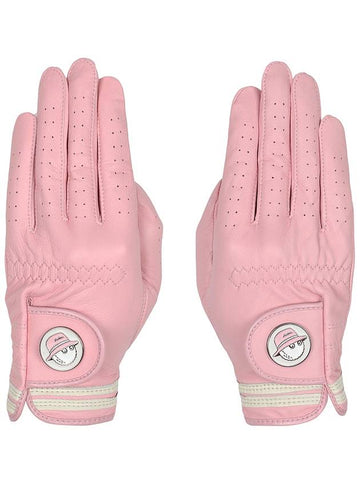 Bucket Women s Two Handed Gloves PINK WOMAN - MALBON GOLF - BALAAN 1