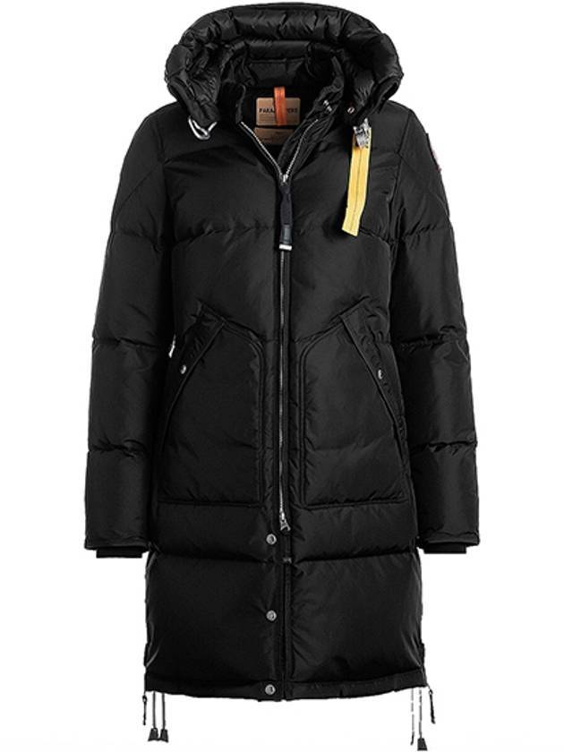 Women's Long Bear LONG BEAR Down Padded Jacket Black - PARAJUMPERS - BALAAN 1