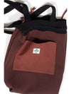 Women's Rattan Logo Knit Bag Brown I1WB01BR - IOEDLE - BALAAN 8