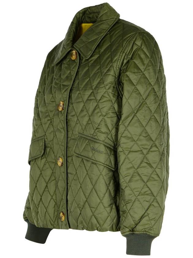 Barbour 'Alexa' Green Polyamide Jacket - BARBOUR - BALAAN 2