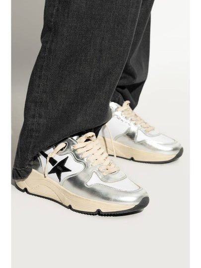 Golden Goose Sneakers Running Sole, Women's, Silver - GOLDEN GOOSE - BALAAN 2