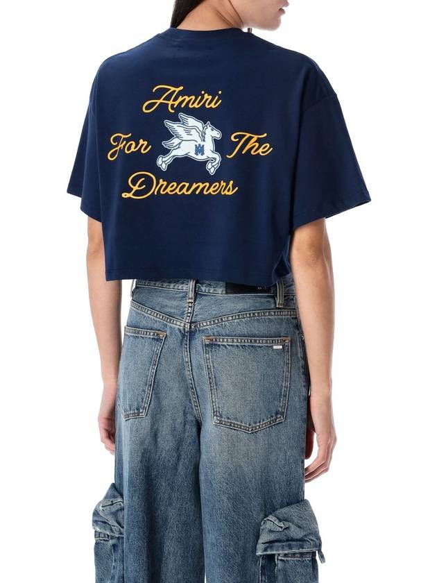 AMIRI DREAMERS PEGASUS CROPPED TEE - AMIRI - BALAAN 2