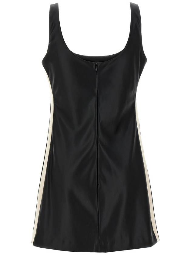 Palm Angels 'Leather Effect Track' Dress - PALM ANGELS - BALAAN 2