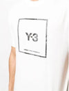 Y3 logo short sleeve tshirt - YOHJI YAMAMOTO - BALAAN 6