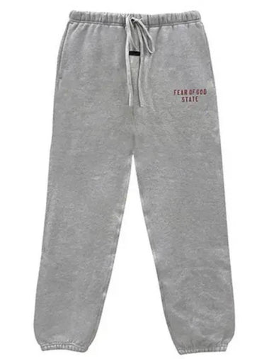 Essential Fleece Sweatpants Dark Heather Men s Pants 270965 - FEAR OF GOD - BALAAN 1