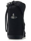 Bottle Logo Plaque Re-Nylon Bucket Bag Black - VIVIENNE WESTWOOD - BALAAN 3