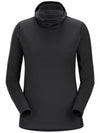 Women's Rho Lightweight Hoodie Black - ARC'TERYX - BALAAN 2