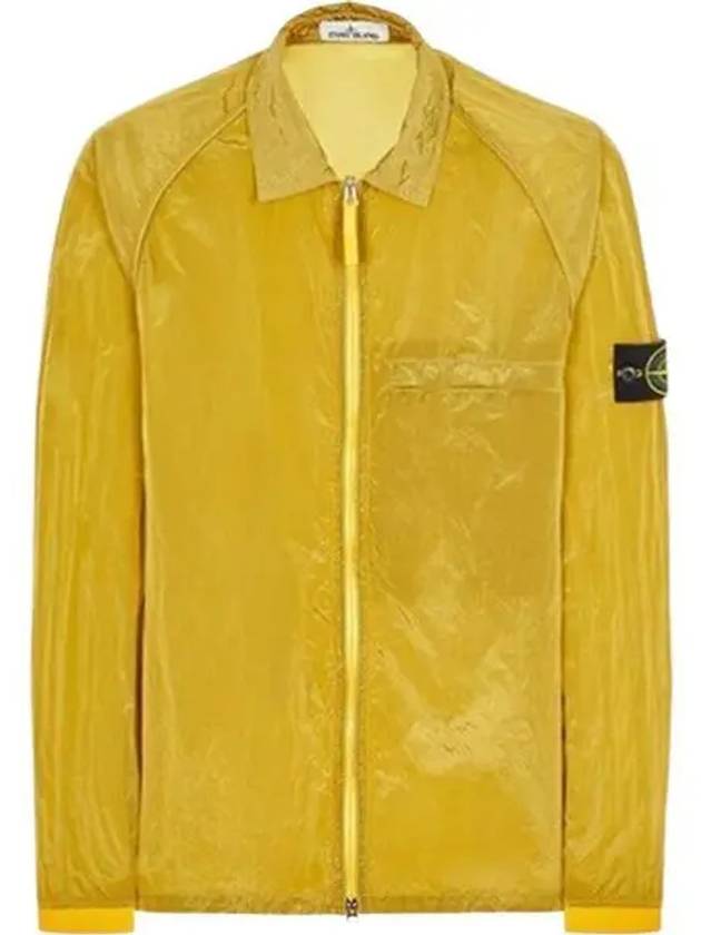 Nylon Metal Overshirt Zip-Up Jacket Yellow - STONE ISLAND - BALAAN 2