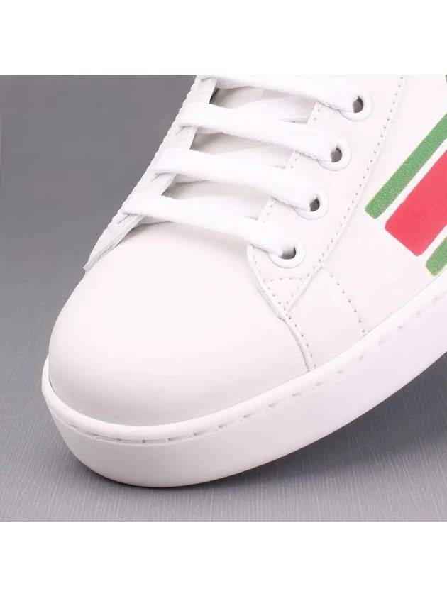 Ace Interlocking G Low Top Sneakers White - GUCCI - BALAAN 3