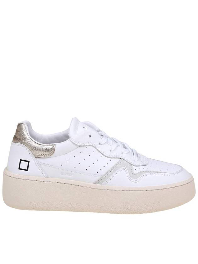 D.A.T.E. Leather Sneakers - D.A.T.E. - BALAAN 1