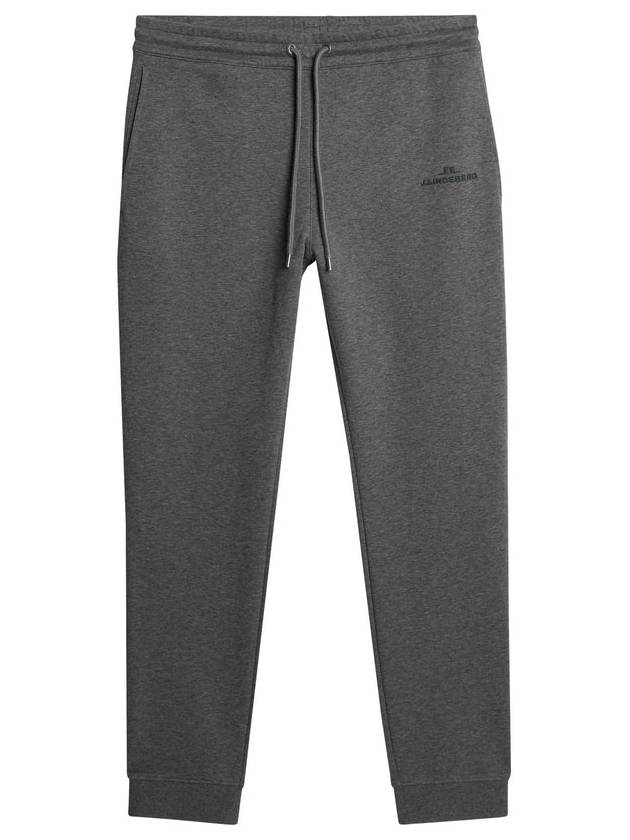 Alpha Track Pants Dark Grey Melange - J.LINDEBERG - BALAAN 1