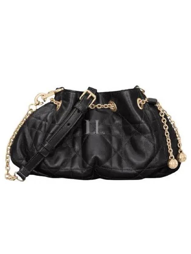 Ammi Small Leather Bucket Bag Black - DIOR - BALAAN 2